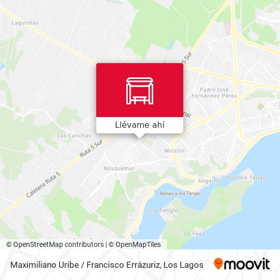 Mapa de Maximiliano Uribe / Francisco Errázuriz