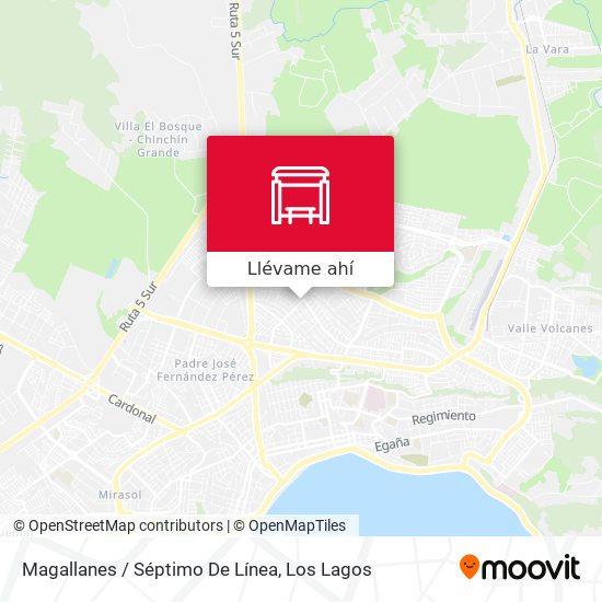 Mapa de Magallanes / Séptimo De Línea
