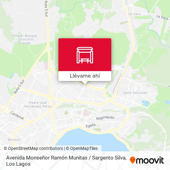Mapa de Avenida Monseñor Ramón Munitas / Sargento Silva