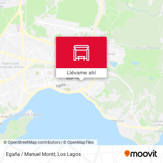 Mapa de Egaña / Manuel Montt