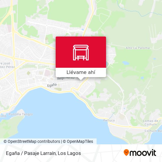 Mapa de Egaña / Pasaje Larraín