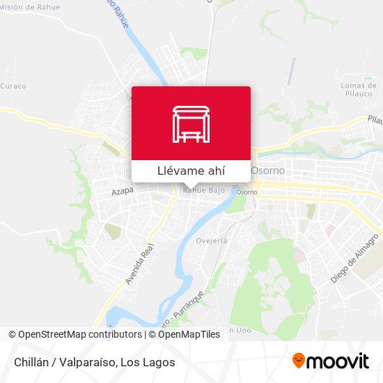 Mapa de Chillán / Valparaíso