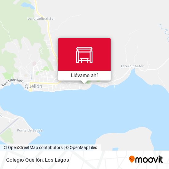 Mapa de Colegio Quellón