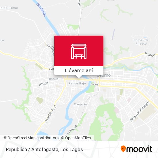 Mapa de República / Antofagasta