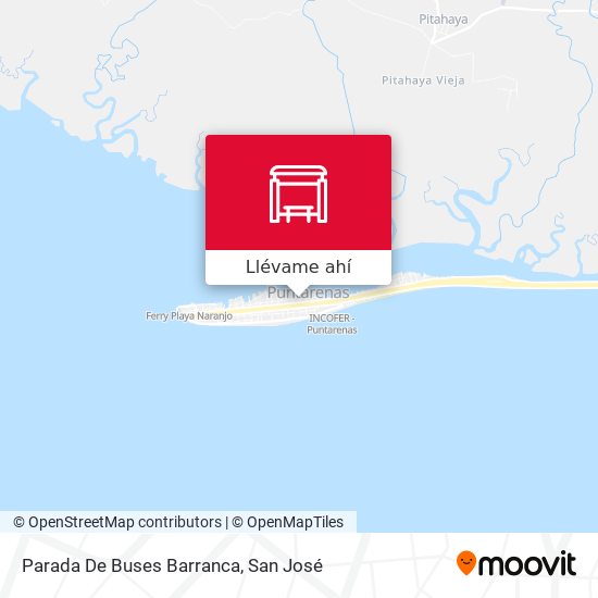 Mapa de Parada De Buses Barranca