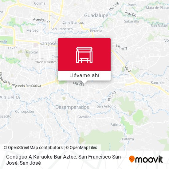 Mapa de Contiguo A Karaoke Bar Aztec, San Francisco San José