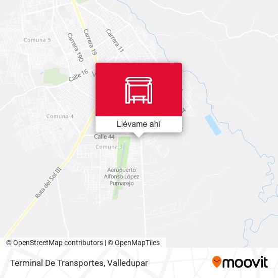 Mapa de Terminal De Transportes