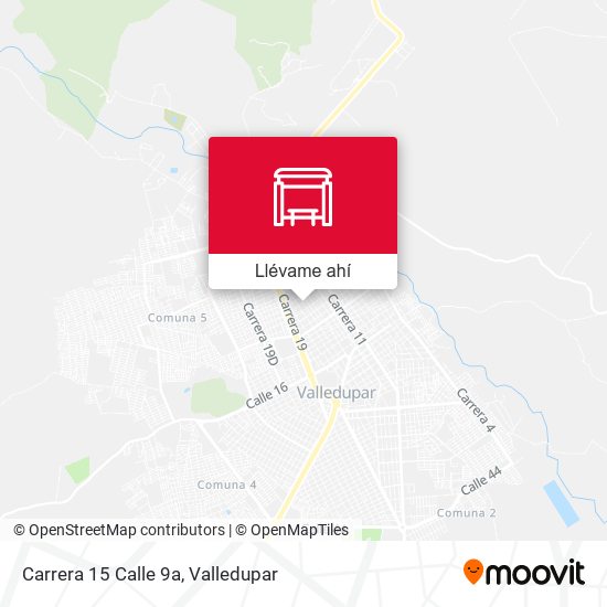 Mapa de Carrera 15 Calle 9a