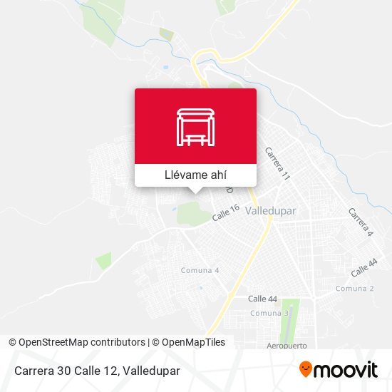 Mapa de Carrera 30 Calle 12