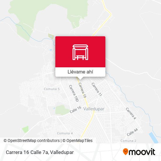 Mapa de Carrera 16 Calle 7a