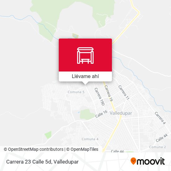 Mapa de Carrera 23 Calle 5d