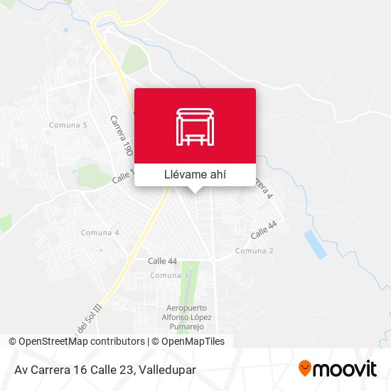 Mapa de Av Carrera 16 Calle 23