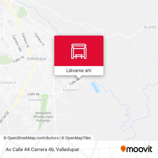 Mapa de Av Calle 44 Carrera 4b