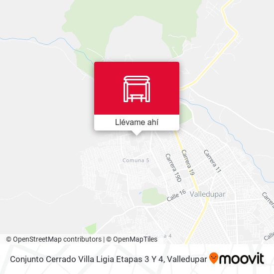 Mapa de Conjunto Cerrado Villa Ligia Etapas 3 Y 4