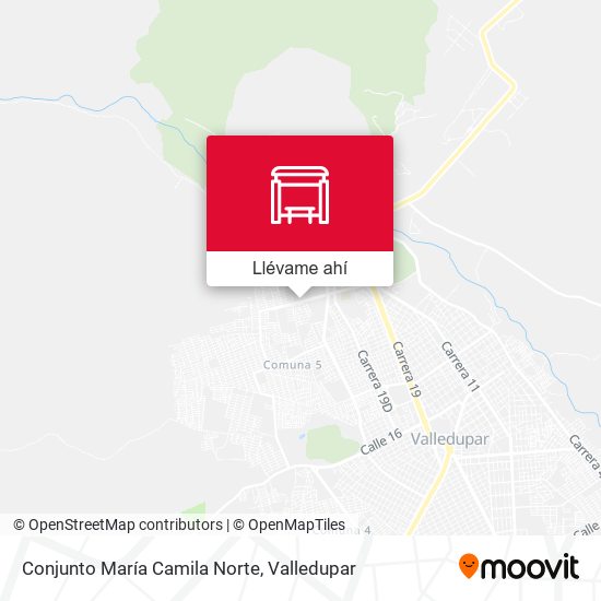 Mapa de Conjunto María Camila Norte