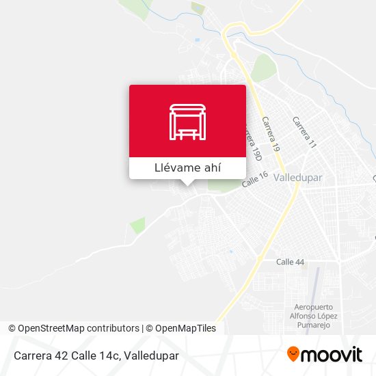 Mapa de Carrera 42 Calle 14c