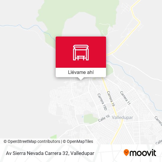 Mapa de Av Sierra Nevada Carrera 32