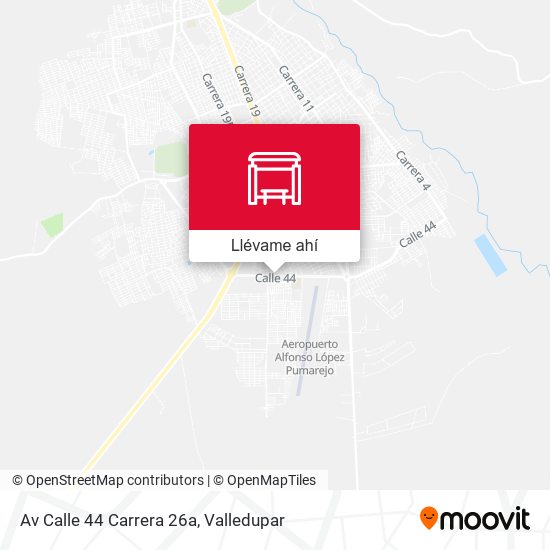 Mapa de Av Calle 44 Carrera 26a