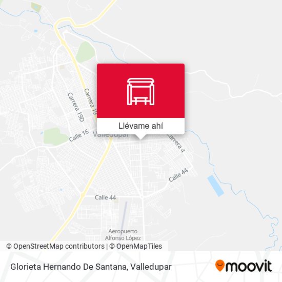 Mapa de Glorieta Hernando De Santana