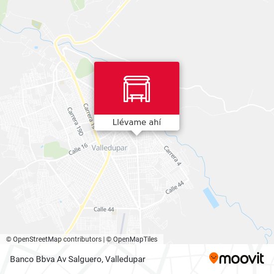 Mapa de Banco Bbva Av Salguero