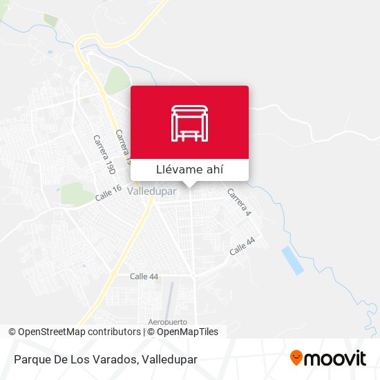 Mapa de Parque De Los Varados