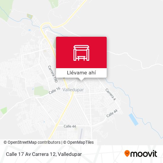 Mapa de Calle 17 Av Carrera 12