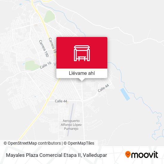 Mapa de Mayales Plaza Comercial Etapa II