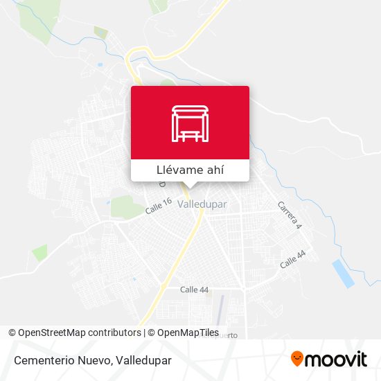 Mapa de Cementerio Nuevo