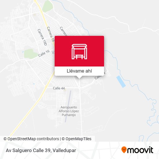 Mapa de Av Salguero Calle 39