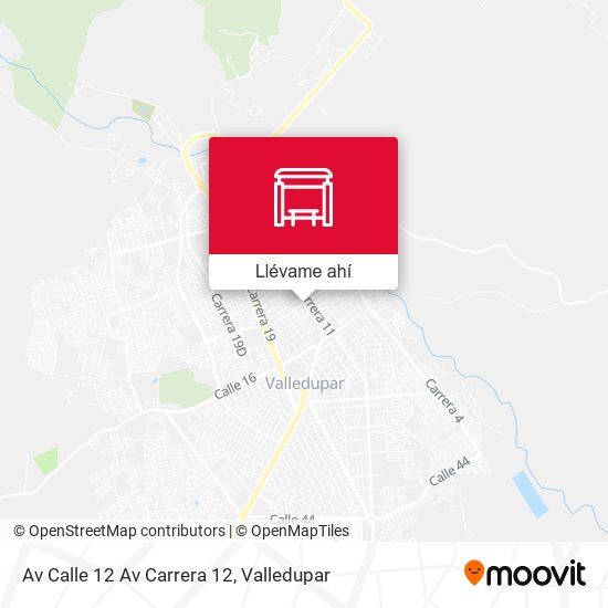 Mapa de Av Calle 12 Av Carrera 12