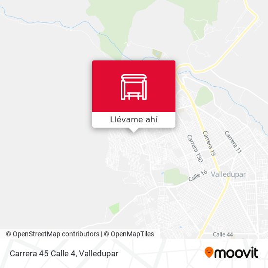 Mapa de Carrera 45 Calle 4