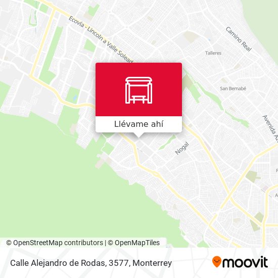 Mapa de Calle Alejandro de Rodas, 3577