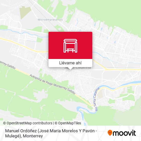 Mapa de Manuel Ordóñez (José María Morelos Y Pavón - Mulegé)