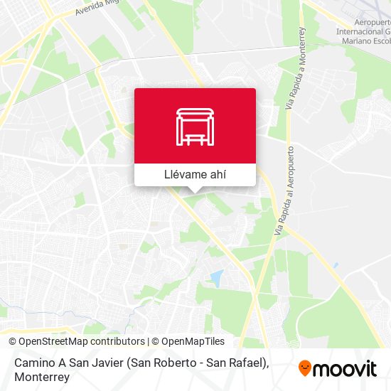 Mapa de Camino A San Javier (San Roberto - San Rafael)