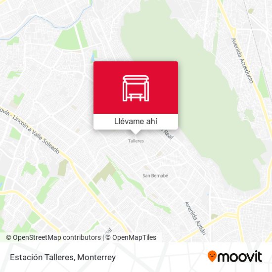 Mapa de Estación Talleres