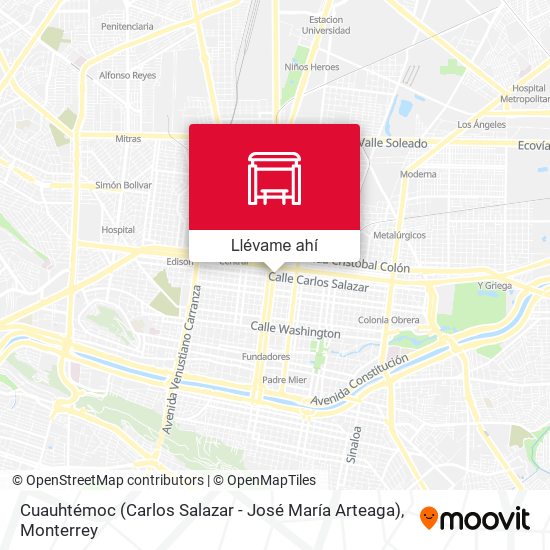 Mapa de Cuauhtémoc (Carlos Salazar - José María Arteaga)