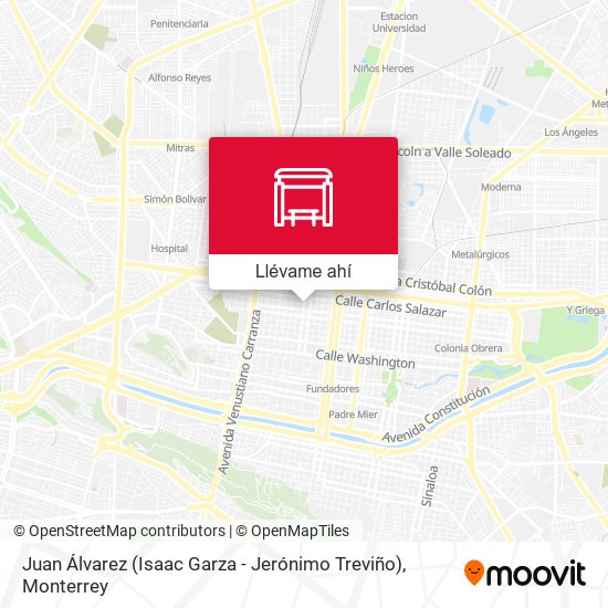 Mapa de Juan Álvarez (Isaac Garza - Jerónimo Treviño)