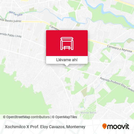 Mapa de Xochimilco X Prof. Eloy Cavazos