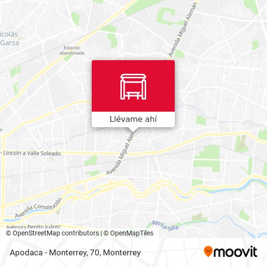 Mapa de Apodaca - Monterrey, 70