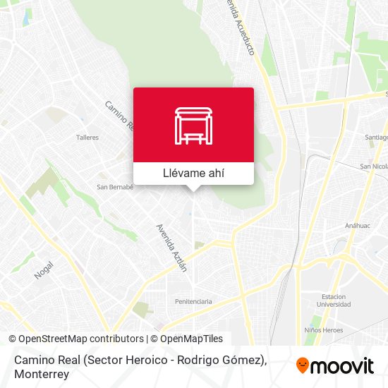 Mapa de Camino Real (Sector Heroico - Rodrigo Gómez)