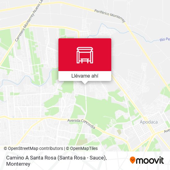 Mapa de Camino A Santa Rosa (Santa Rosa - Sauce)