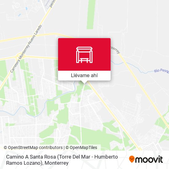 Mapa de Camino A Santa Rosa (Torre Del Mar - Humberto Ramos Lozano)