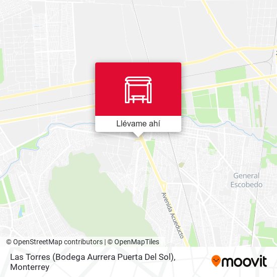 Mapa de Las Torres (Bodega Aurrera Puerta Del Sol)