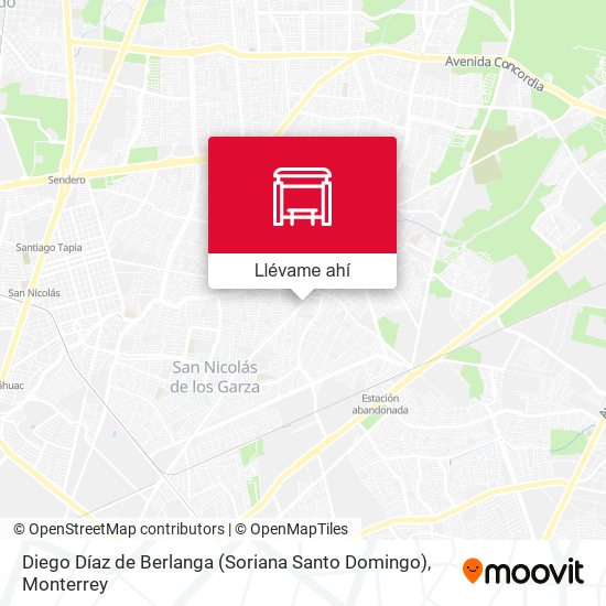 Mapa de Diego Díaz de Berlanga (Soriana Santo Domingo)