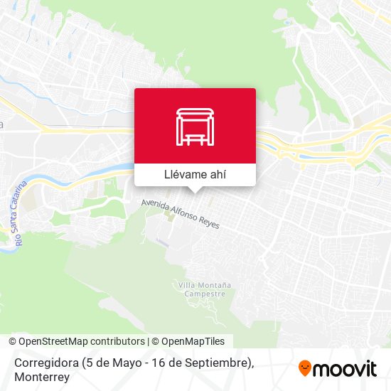 Mapa de Corregidora (5 de Mayo - 16 de Septiembre)