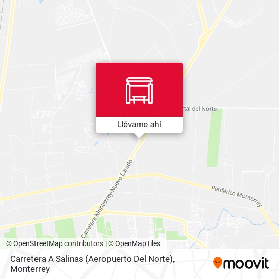 Mapa de Carretera A Salinas (Aeropuerto Del Norte)