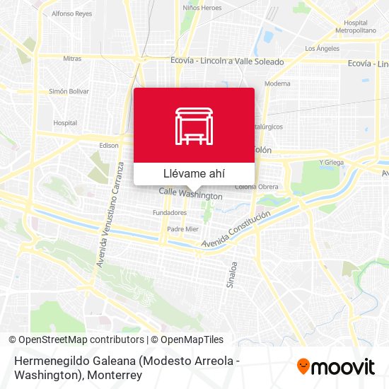 Mapa de Hermenegildo Galeana (Modesto Arreola - Washington)