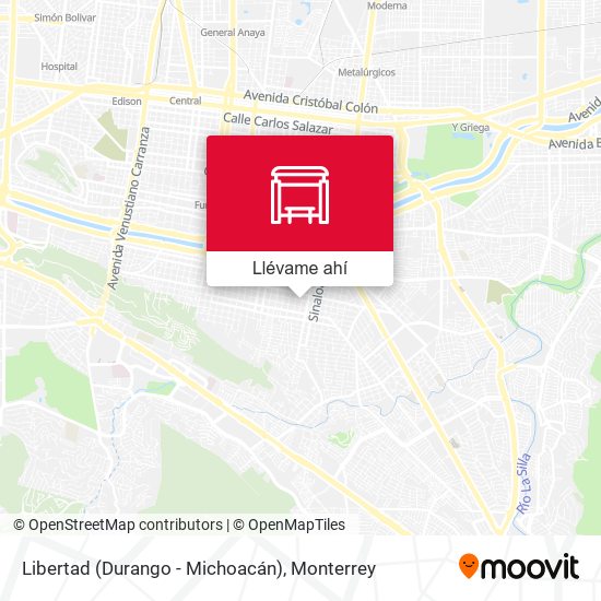 Mapa de Libertad (Durango - Michoacán)