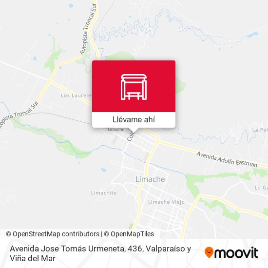 Mapa de Avenida Jose Tomás Urmeneta, 436