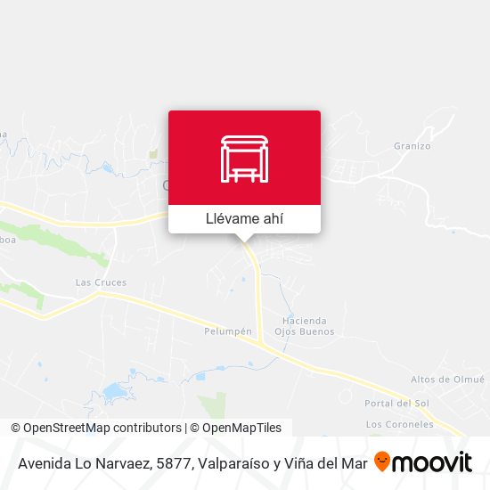 Mapa de Avenida Lo Narvaez, 5877